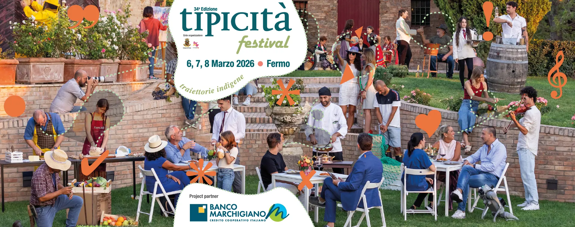 Anche quest'anno siamo project partner di Tipicità,
l'evento che 